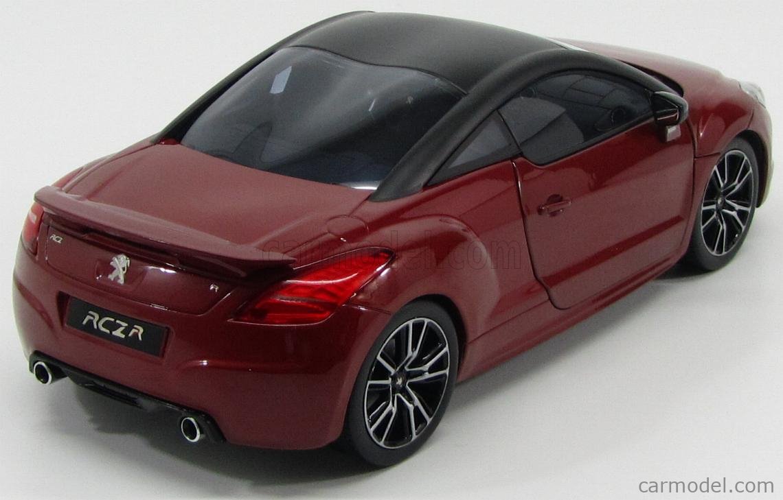 NOREV 1/18 PEUGEOT RCZ-R 2014 レッド Norev 1:18 Peugeot RCZ R Year 2014 red with matt black Roof