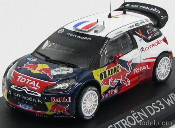 NOREV 155357 Scale 1/43 | CITROEN DS3 WRC RED BULL N 1 WINNER RALLY ...