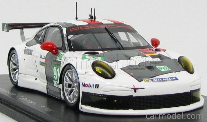 SPARK-MODEL S3769 Escala 1/43 | PORSCHE 911-50 991 RSR TEAM PORSCHE AG ...