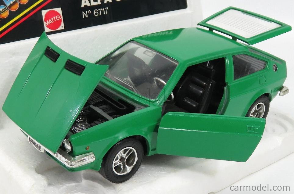 Mebetoys Alfa Romeo Alfasud 箱付き！ MEBETOYS MATTEL 6717 Scale 1/25 | ALFA ROMEO ALFASUD SPRINT GREEN