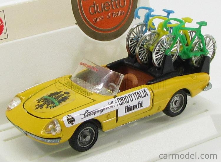 MEBETOYS MATTEL A65 Echelle 1 43 ALFA ROMEO DUETTO SPIDER 1966 GIRO D