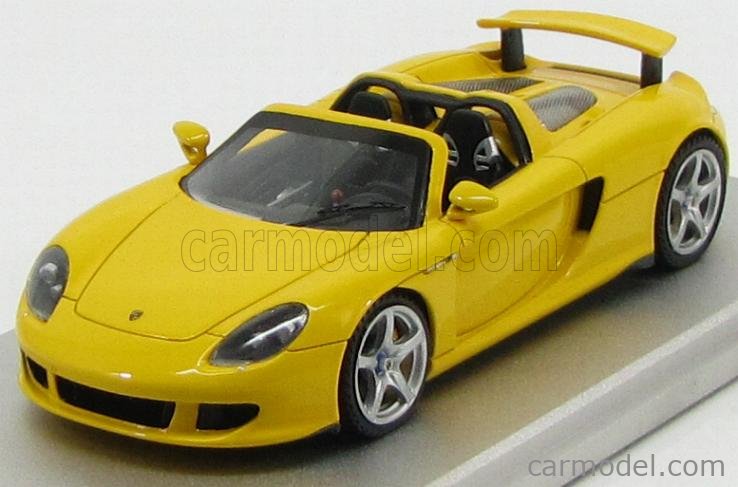 Miniature Porsche Carrera GT - Tecnomodel 1/43 - Bleue - Occasion (Résine)