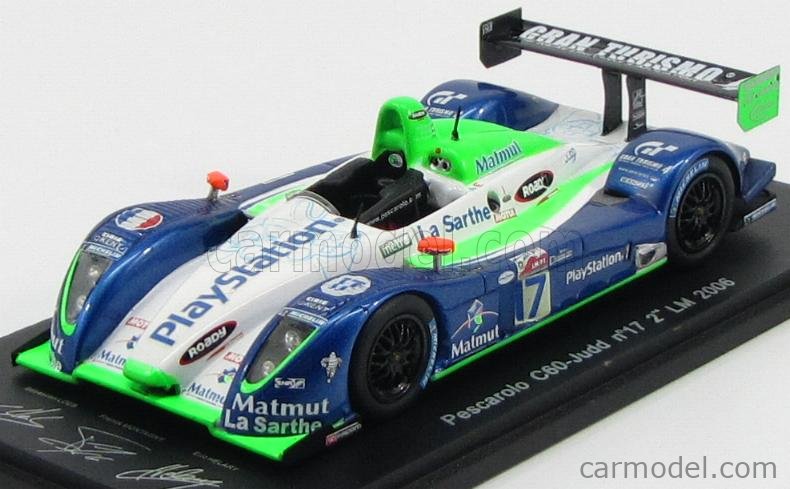 PESCAROLO - C60-JUDD N 17 2nd 24h LE MANS 2006 (SIGNED LIMITED EDITION)  F.MONTAGNY - E.HELARY - S.LOEB