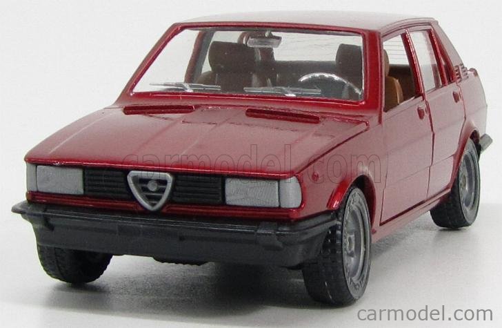 MEBETOYS MATTEL 6722 Scale 1/25 | ALFA ROMEO GIULIETTA 1977 RED MET