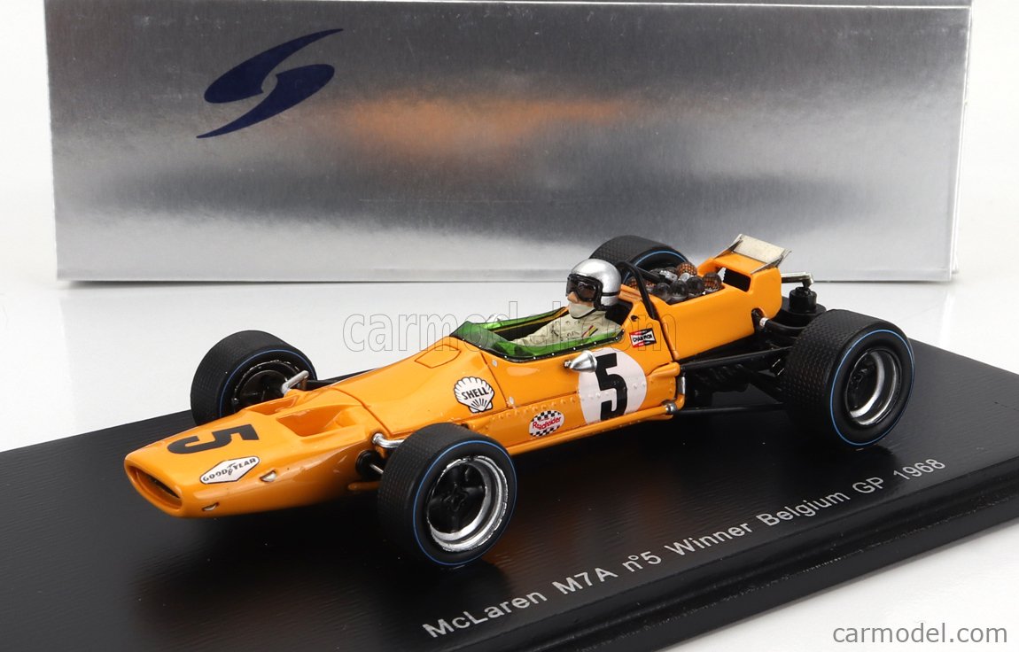 MCLAREN - F1 M7A N 5 WINNER BELGIUM GP 1968 BRUCE McLAREN