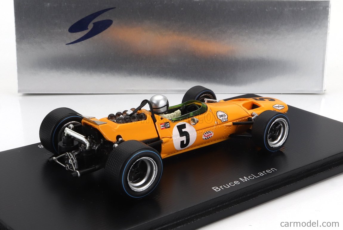 MCLAREN - F1 M7A N 5 WINNER BELGIUM GP 1968 BRUCE McLAREN