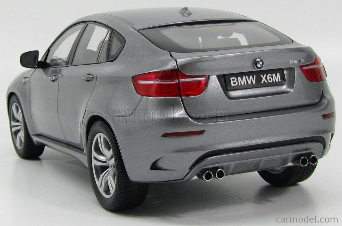 KYOSHO 08762SG Scale 1/18 | BMW X6M E71M 2010 SPACE GREY MET