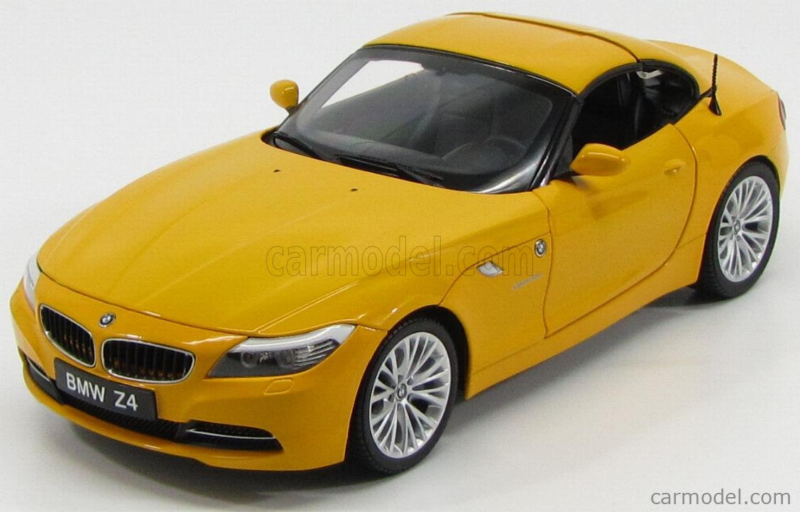 KYOSHO 08771AY Scale 1/18 | BMW Z4 sDRIVE 3.5i E89 SPIDER 2009 ATACAMA  YELLOW