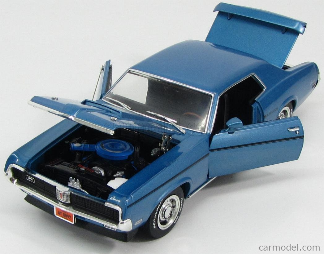 【中古】ERTL couger eliminator 1/18 1/18 1969 MERCURY COUGAR ELIMINATOR IN YELLOW BY ERTL / AMER