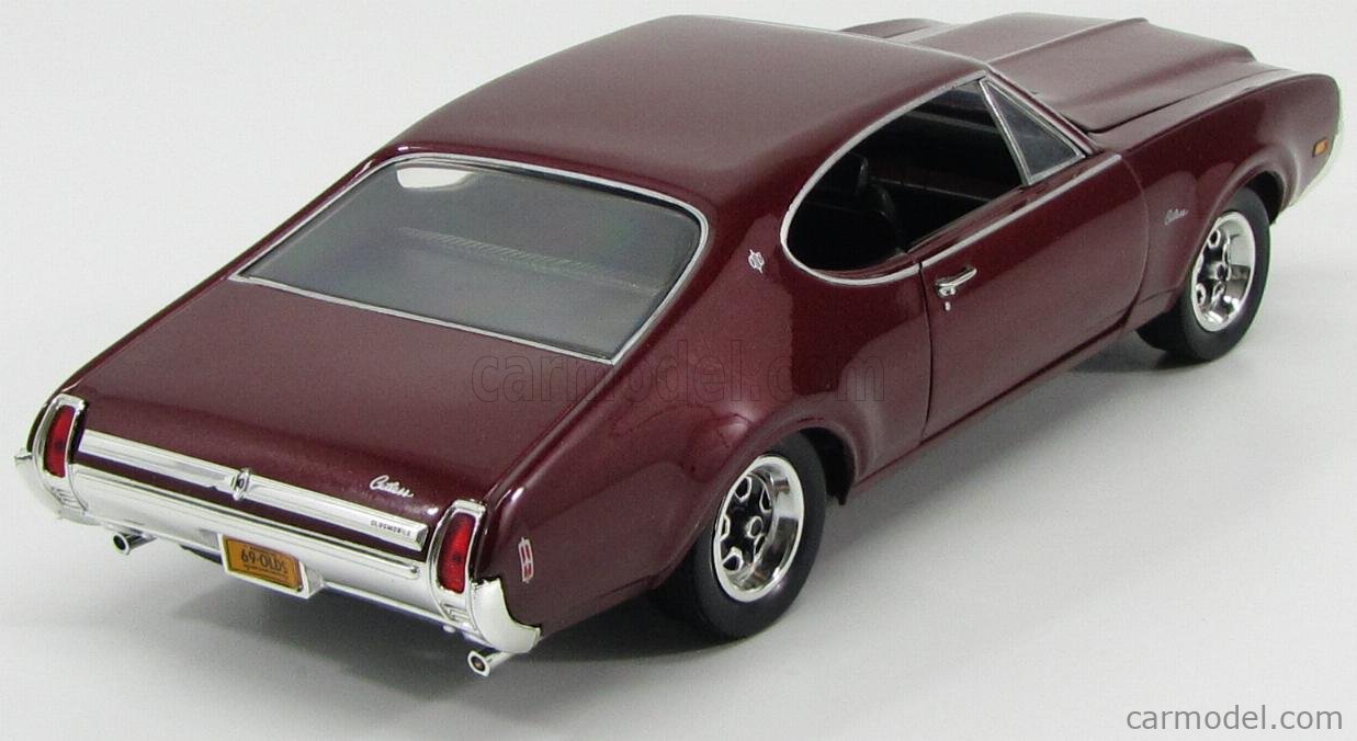 ERTL 33979 Scale 1/18 | OLDSMOBILE CUTLASS SUPREME 1969 BORDEAUX MET