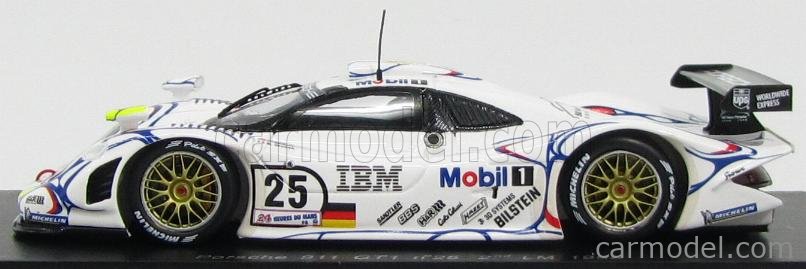 PORSCHE - 911 GT1-98 TEAM PORSCHE AG MOBIL1 N 25 2nd 24h LE MANS 1998  U.ALZEN - J.MULLER - B.WOLLEK