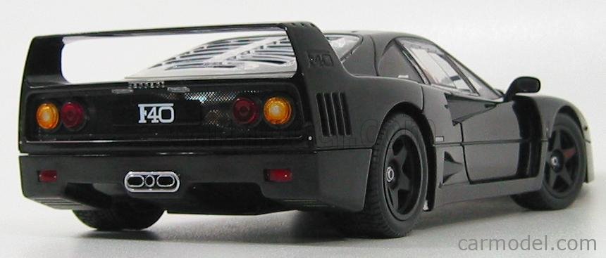Rare Ferrari F40 LW Black 1/18 by Kyosho - Used Model