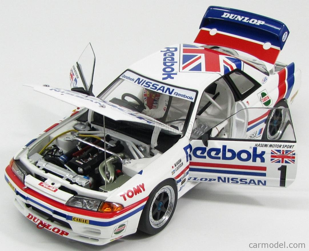 AUTOart 1:18 Nissan Skyline GT-R R32 #1 Group A 1990 Reebok