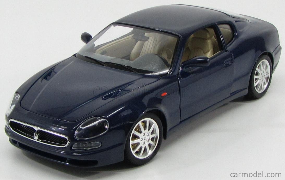 BURAGO 3371 Scale 1/18 | MASERATI 3200 GT 1998 BLUE MET