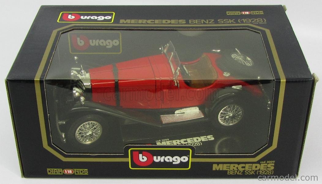 MERCEDES-BENZ SSK - Bburago - Burago - 1:18 - Rouge EUR 25,16