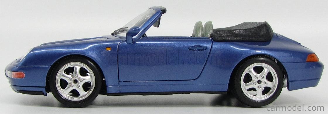 BURAGO 3040 Scale 1/18 | PORSCHE 911 993 CARRERA CABRIOLET