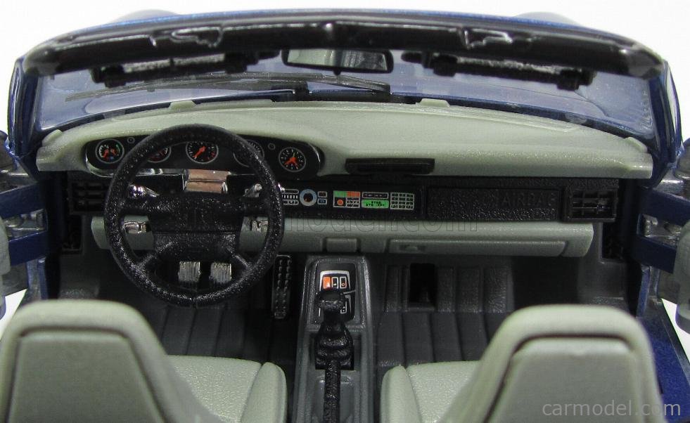BURAGO 3040 Scale 1/18 | PORSCHE 911 993 CARRERA CABRIOLET