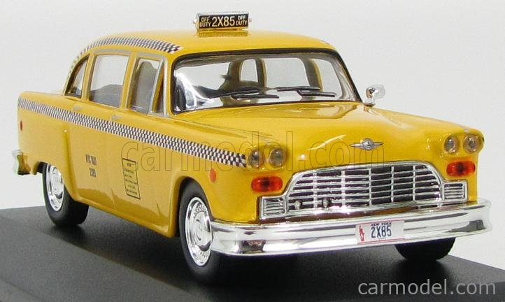 Greenlight 1:43 Friend's Phoebe Buffay's 1977 Checker New York City Taxi