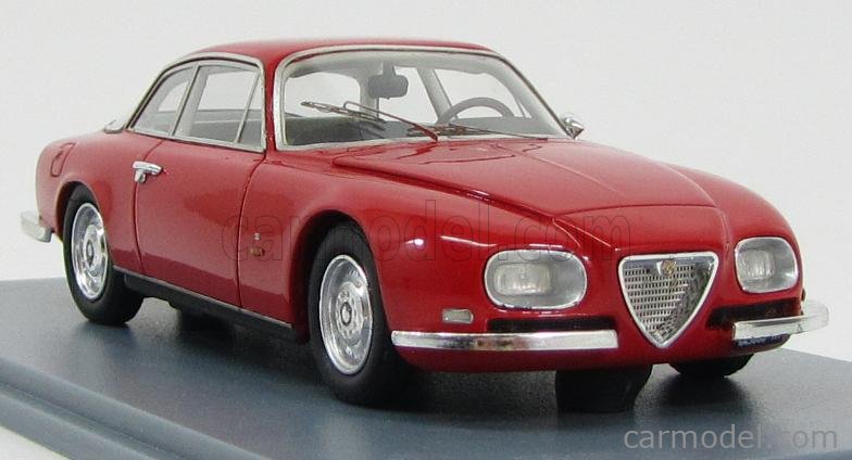 Neo Scale Models 1/43 Alfa Romeo 2600 SZ 1967 - Rouge - Résine - Collection Limitée