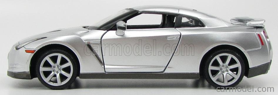 MAISTO 31294S Scale 1/24 | NISSAN GT-R R35 2009 SILVER