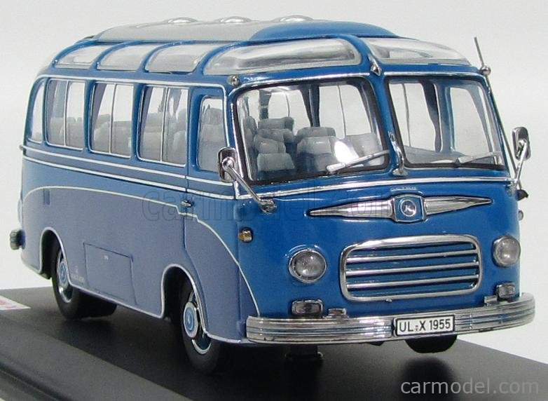 SCHUCO 02836 Масштаб 1/43 | SETRA S6 AUTOBUS 1955 2 TONE BLUE