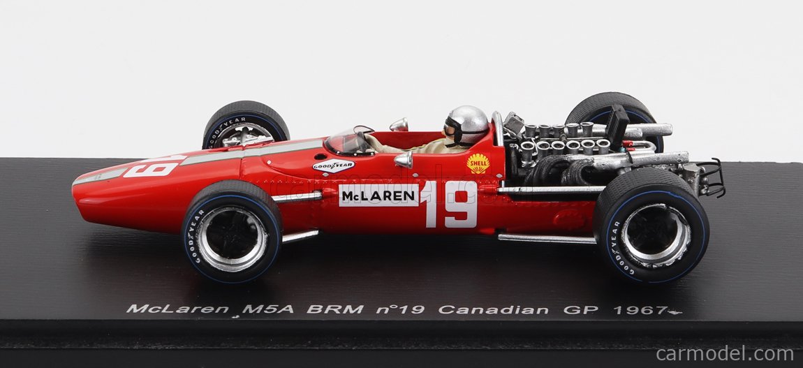 McLAREN - F1 BRM M5A N 19 CANADIAN GP 1967 BRUCE MCLAREN