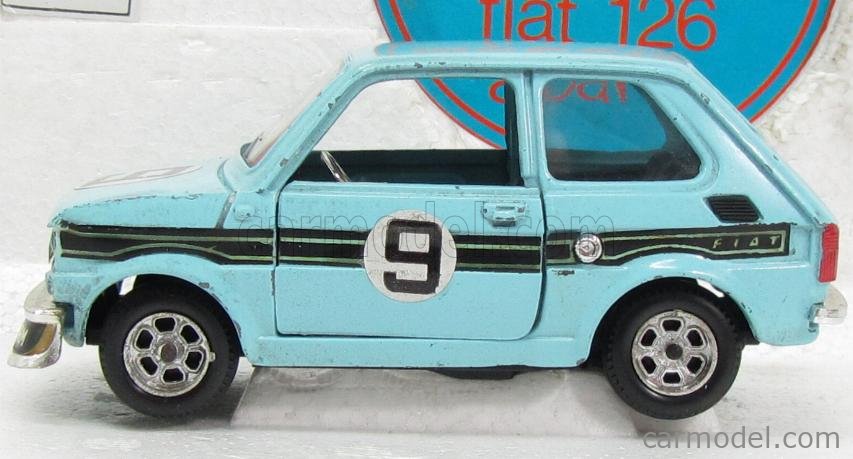 Mebetoys fiat 126 tour mediterrane 1/25 - Collezionismo In vendita a Rimini