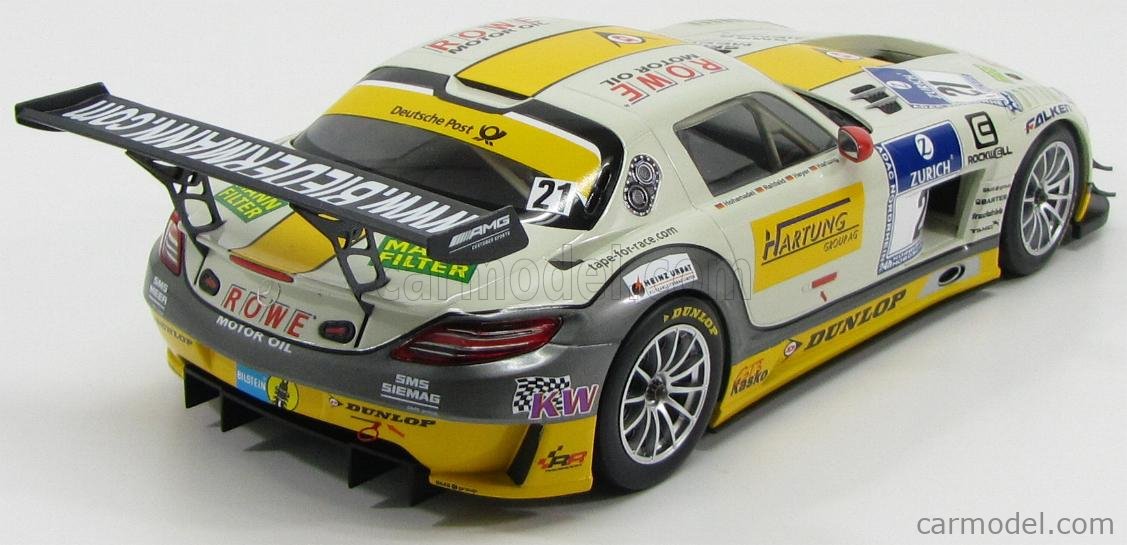 Minichamps Modellauto 1:43 Mercedes-Benz SLS AMG GT3 Nürburgring 2011