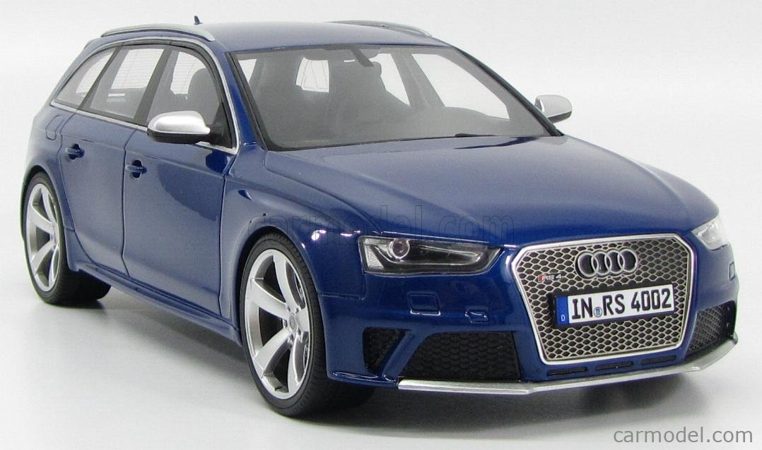 GT-SPIRIT GT016B Scale 1/18 | AUDI A4 RS4 AVANT 2013 BLUE MET