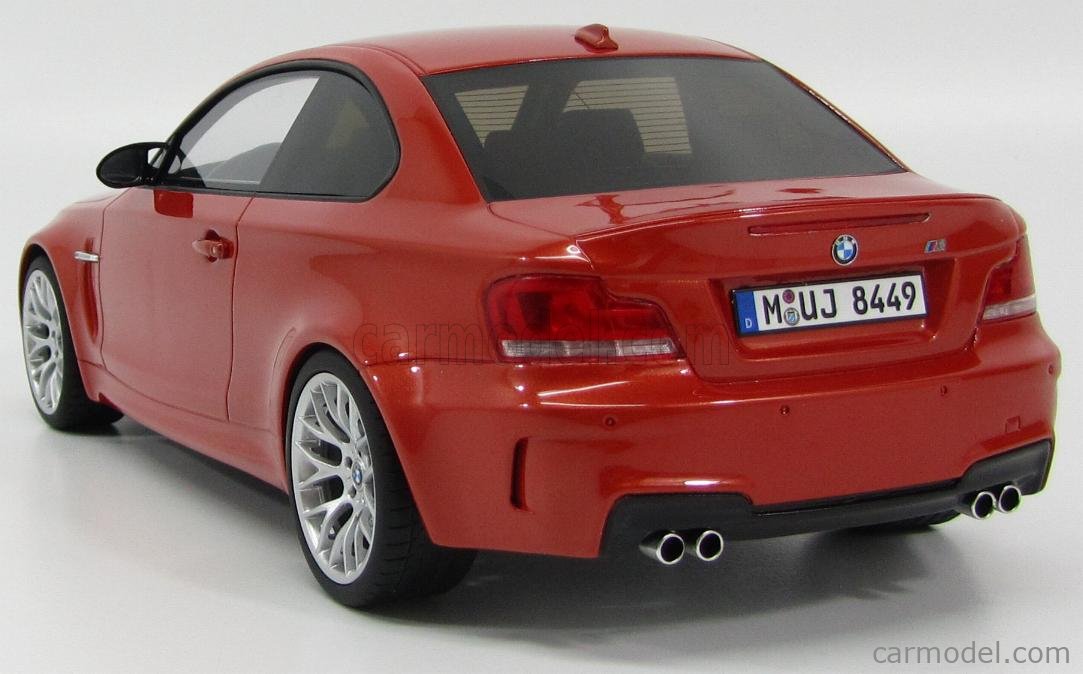 GT-SPIRIT GT018B Scale 1/18 | BMW 1-SERIES M1 E83 COUPE 2012 DARK ORANGE