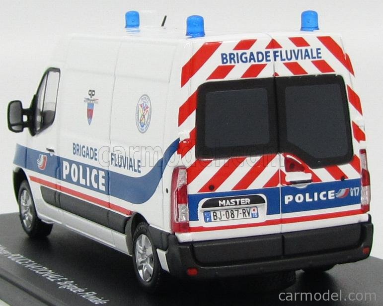 Eligor 1/43 Renault Master Police Nationale 2019 - Gris - Miniature Neuf