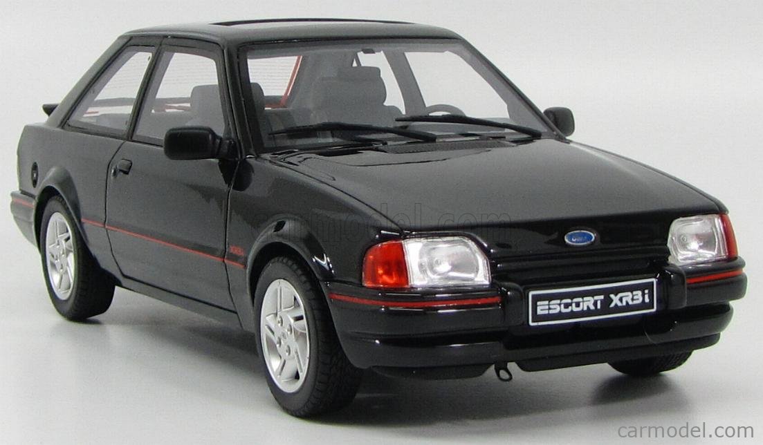 Otto 1/18 - Ford Escort MK4 XR3i Cabriolet White 1986 Resin