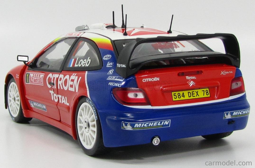 SUN-STAR 04414 Scale 1/18 | CITROEN XSARA WRC N 1 WINNER