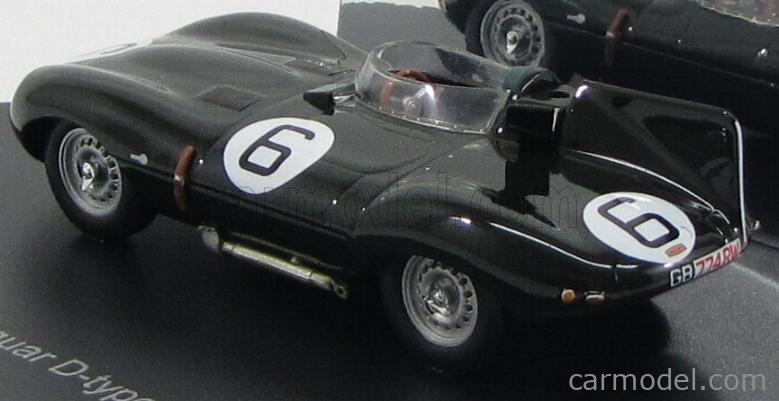 Spark 43LM55 Jaguar D Type #6 Le Mans Winner 1955