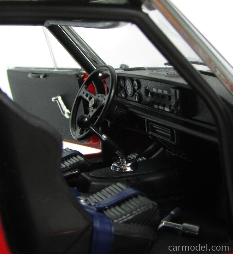 SUN-STAR 04951 Scale 1/18 | FIAT 124 ABARTH N 11 (night