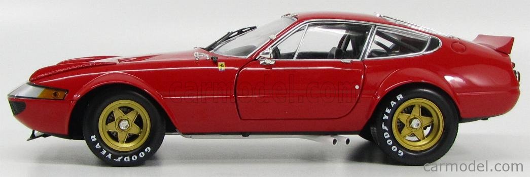 KYOSHO 08165R Scale 1/18 | FERRARI 365 GTB/4 N 0 COMPETIZIONE 1977 RED