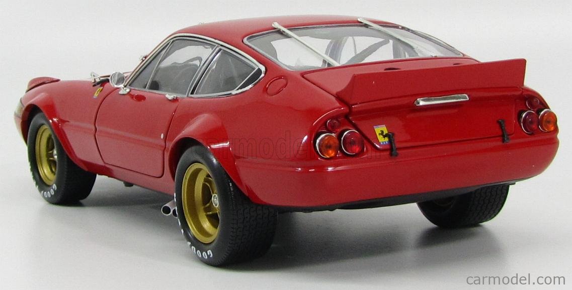 KYOSHO 08165R Scale 1/18 | FERRARI 365 GTB/4 N 0 COMPETIZIONE 1977 RED