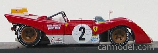 BRUMM R260 Scale 1/43 | FERRARI 312 PB 6H DAYTONA 1972 N 2 ICKX ...