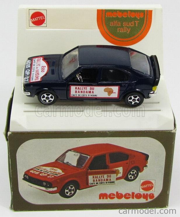 Mebetoys Alfa Romeo Alfasud 箱付き！ MEBETOYS MATTEL A90 Scale 1/43 | ALFA ROMEO ALFASUD TI RALLY DU
