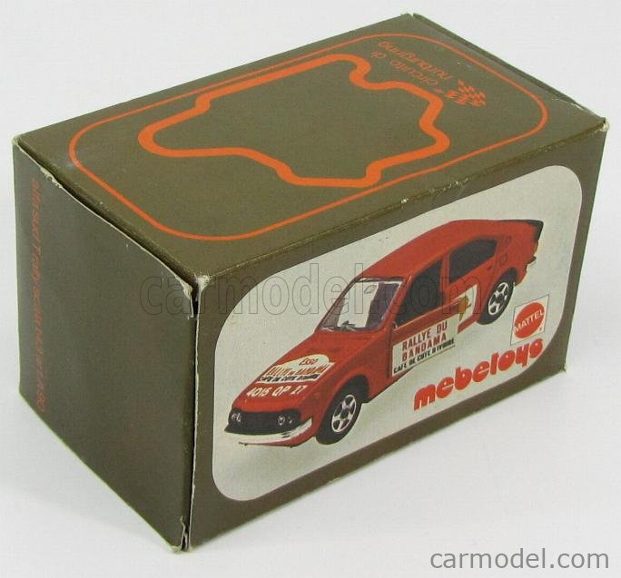 MEBETOYS MATTEL A90 Scale 1/43 | ALFA ROMEO ALFASUD TI RALLY DU