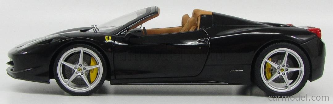 Ferrari 458 Spider ブラック 1/18 1/18 Ferrari 458 Italia Spider Matt Black, Cars - Amazon Canada