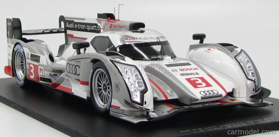 Spark Audi R18 e-tron Quattro #3 Audi Sport Team Joest Le Mans 2013 1