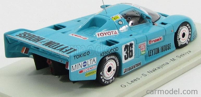 #36 24H Le Mans 1986 Nakajima SPARK 1:43 S2352 Ltd Toyota 86C-L Team Tom'S Co 