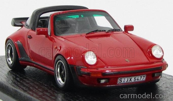 SPARK-MODEL S3497 Masstab: 1/43 | PORSCHE 911 TURBO 3.3 TARGA 1989 RED
