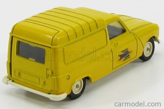 SOLIDO 42 Scale 1/43 | RENAULT 4 FOURGONETTE VAN - POST YELLOW