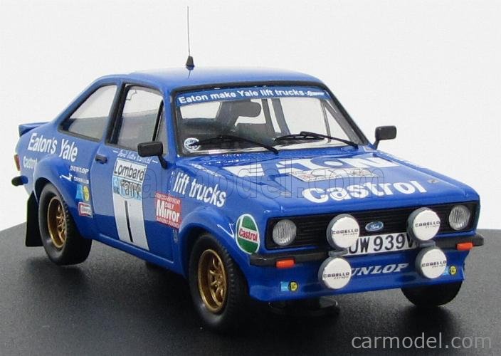 TROFEU TR1030 Scale 1/43 | FORD ENGLAND ESCORT MKII N 1 RALLY RAC ...