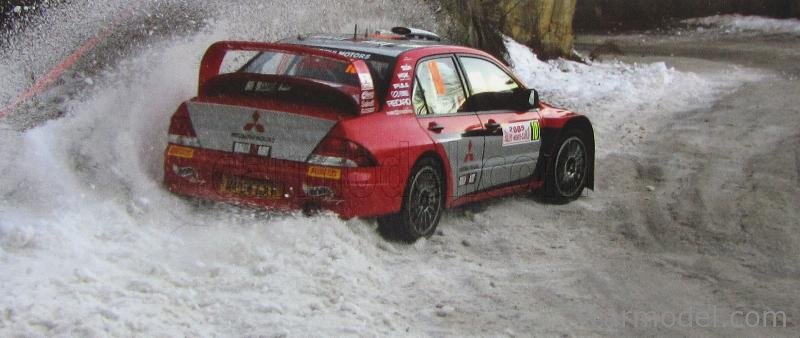 EDICOLA PASRACOL031 Scale 1/43 | MITSUBISHI LANCER WRC N 10 RALLY