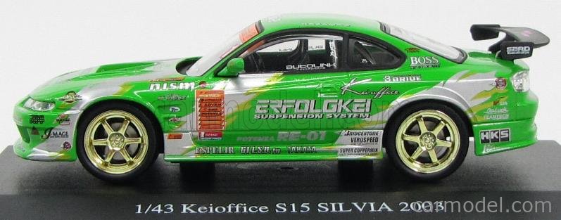 DISM-MODEL 74459 Scale 1/43 | NISSAN SILVIA KEIOFFICE S15 N