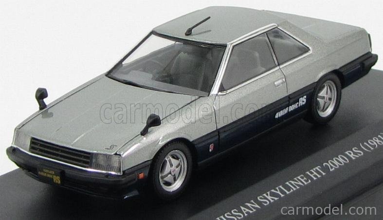 DISM-MODEL 87831 Scale 1/43 | NISSAN SKYLINE HT 2.0 RS 1981 GREY MET BLACK