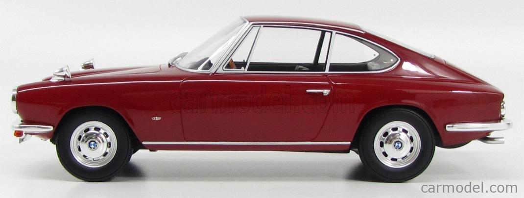 BoS-MODELS BOS001 Scale 1/18 | BMW 1600 GT COUPE 1967 BORDEAUX